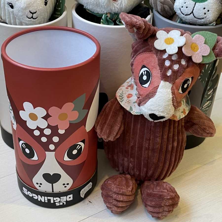 Plüschtier Grand Simply Melimélos das Reh - Les Déglingos