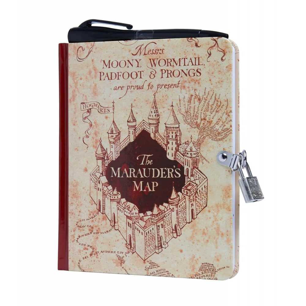 Harry Potter Marauder's Map invisible Lock Key