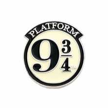 Platform 9 3/4 Pin Badge - Harry Potter