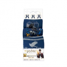 Set de 3 paires de Chaussettes Serdaigle - Harry Potter