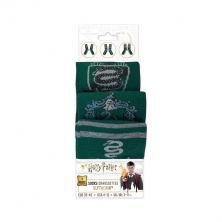Set de 3 paires de Chaussettes Serpentard - Harry Potter