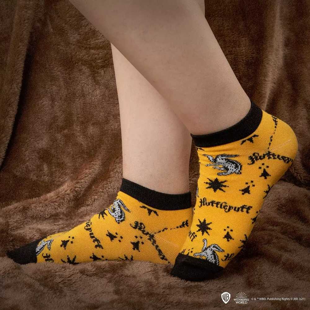 Hufflepuff 3er-Set Kurze Socken - Harry Potter