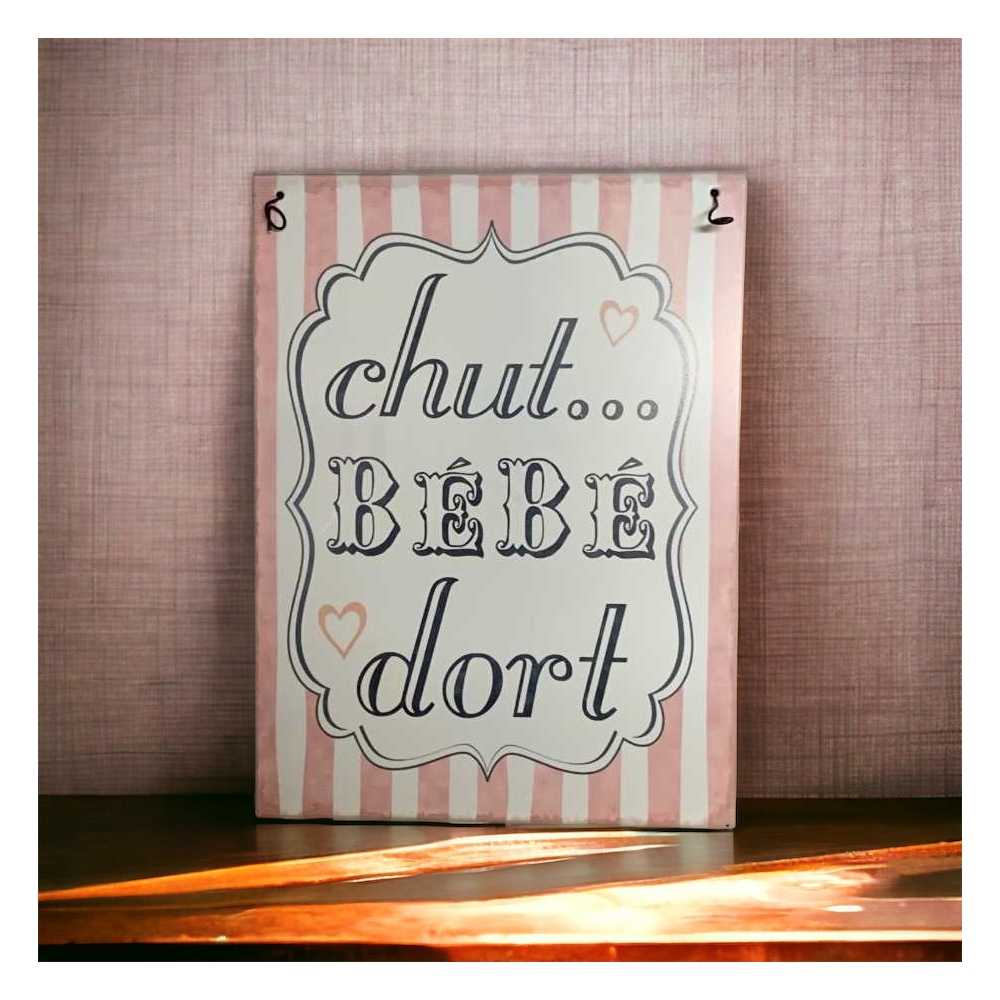 Plaque décorative bébé