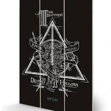 Reliques de la mort - Tableau Harry Potter - Deathly Hallows
