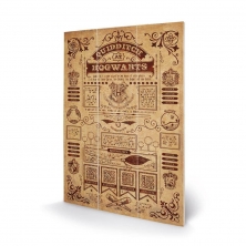 Quidditch à Poudlard- Tableau Harry Potter - Quidditch at Hogwarts