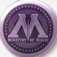 Ministry of Magic Badge - Minalima - Harry Potter