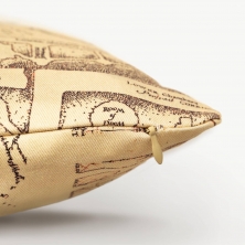 Housse de coussin Carte du Maraudeur - Harry Potter