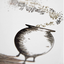 Carte chaudron - Minalima - Advanced Potion Making - Harry Potter