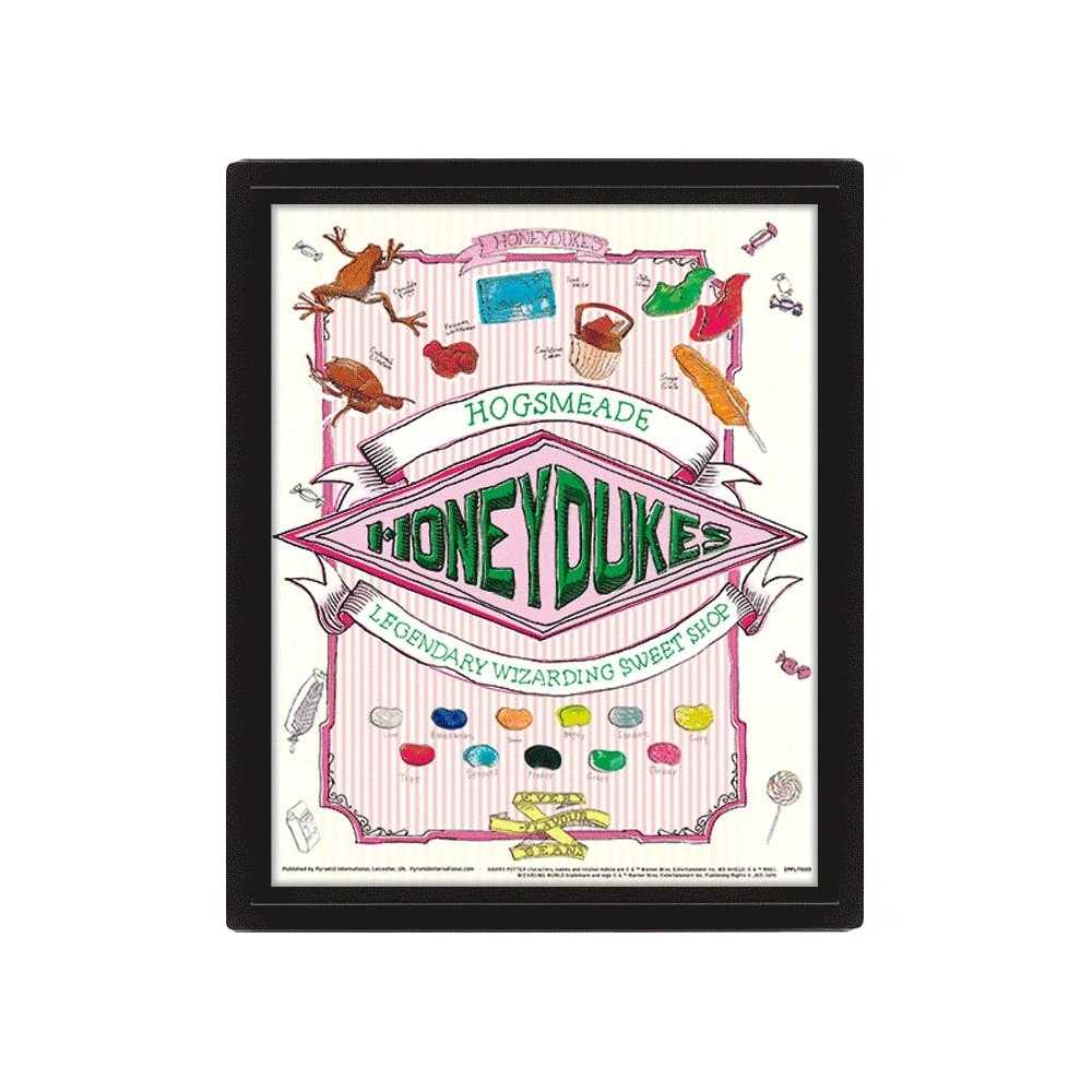 Honeydukes tableau lenticulaire - Harry Potter