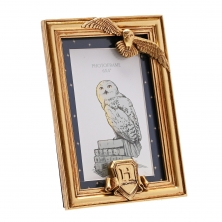 Warner Bros Harry Potter Alumni Gold Fotorahmen Hedwig