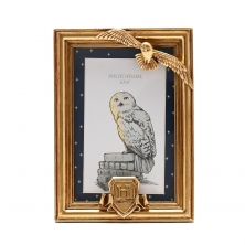 Warner Bros Harry Potter Alumni Gold Fotorahmen Hedwig