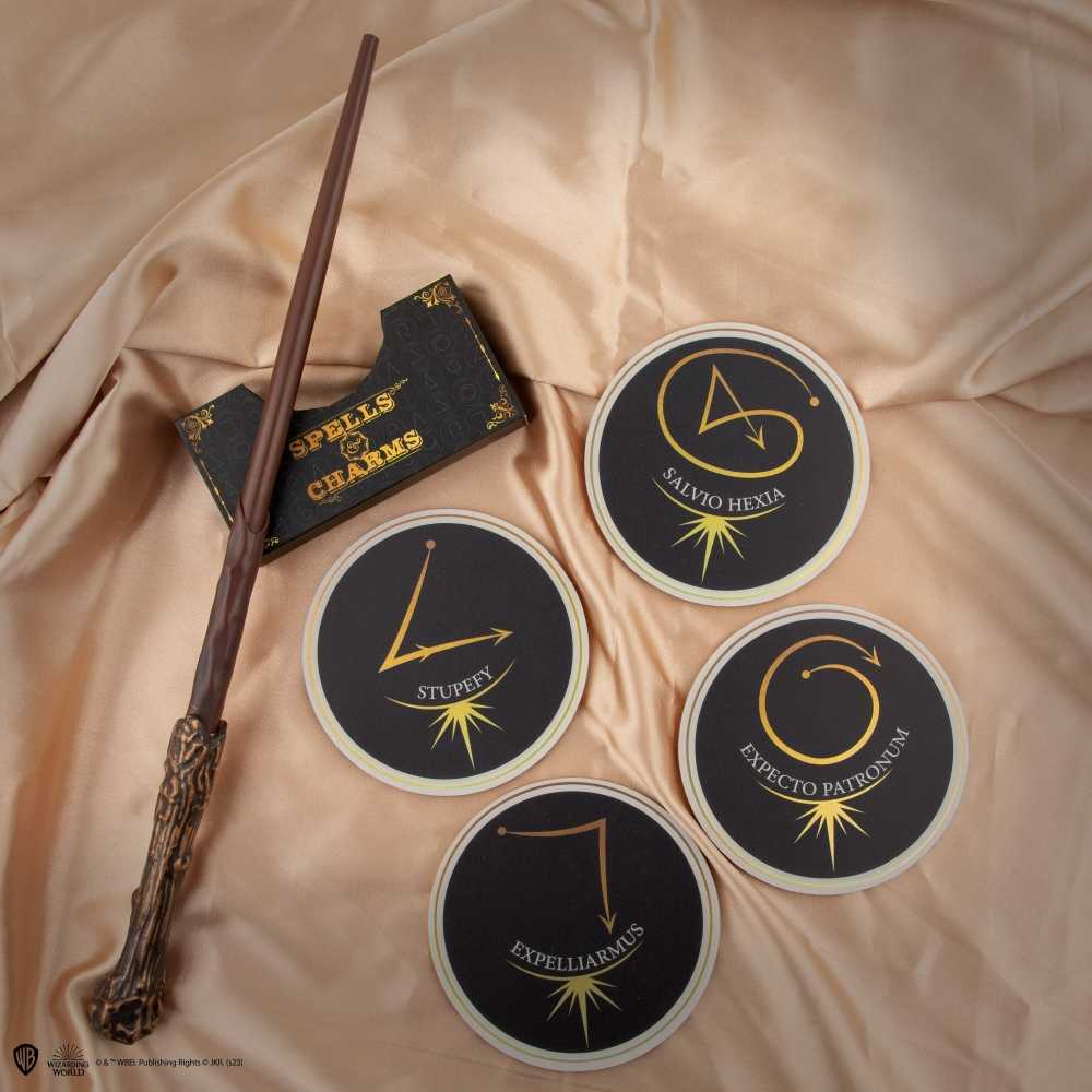 Set de 4 Sous-verres Sortilèges et Enchantements - Harry Potter