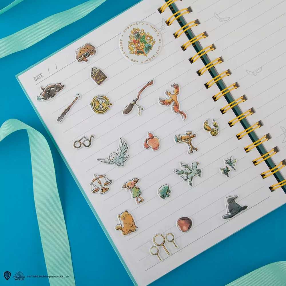 Stickers en mousse - Items de Poudlard - Puffy Stickers - Autocollant 3D - Hogwarts essential - Harry Potter