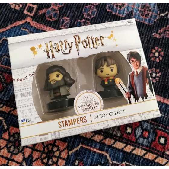 2er-Set Chibi Stampers - Hagrid Neville - Harry Potter