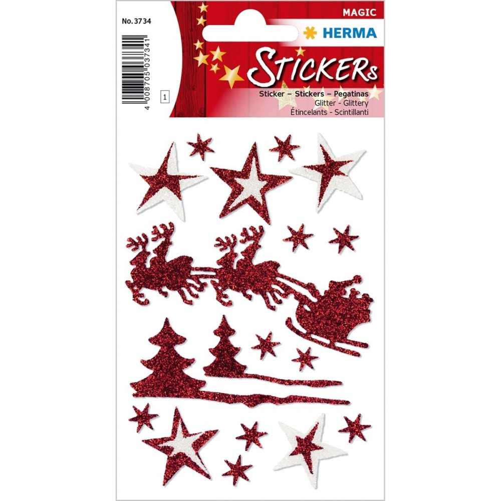Stickers de Noël Silhouettes