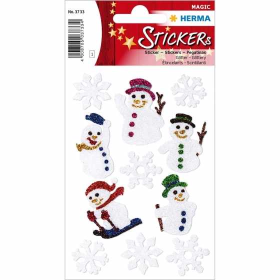Stickers de Noël Bonhomme de neige