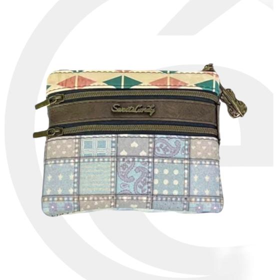 Porte-monnaie compact Sweet Candy avec 2 poches arrière