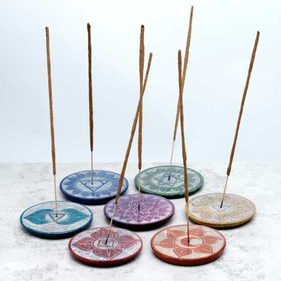 Brûle encens Chakra rouge