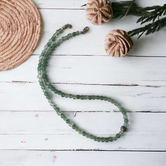 Collier Aventurine - Chance, Sérénité, Prospérité