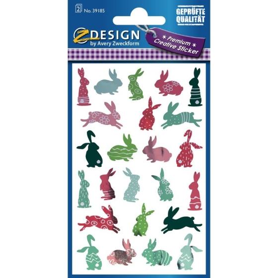 Autocollants "Lapins de Pâques"