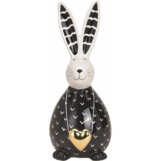 Lapin de Pâques pendentif coeur