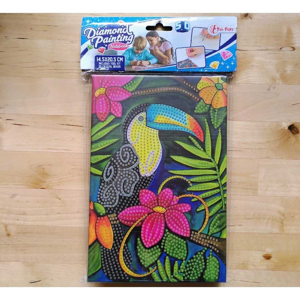 Diamond painting Notebook Toucan