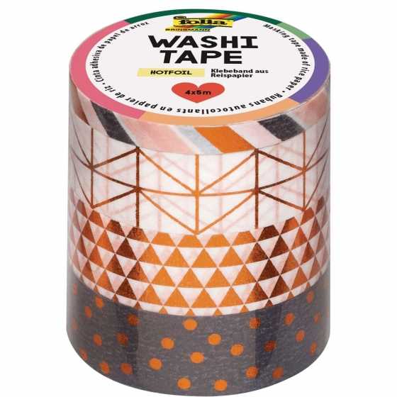 Set Washi-Tape FOLIA bandes adhésives - Pois