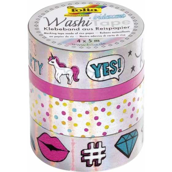 FOLIA Washi-Tape Set Klebestreifen - Kiss