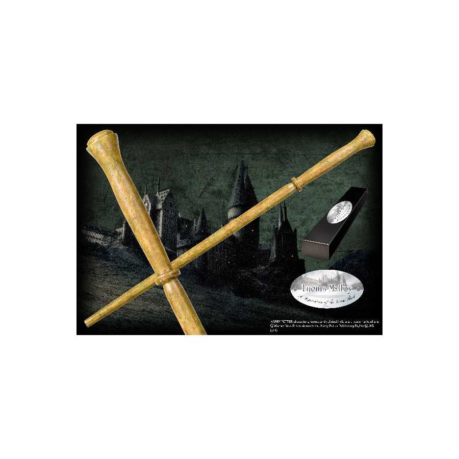 Baguette magique de Lucius Malefoy Harry Potter Charakter Edition 