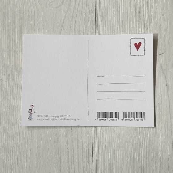 Postkarte "Lieblings Schwester"