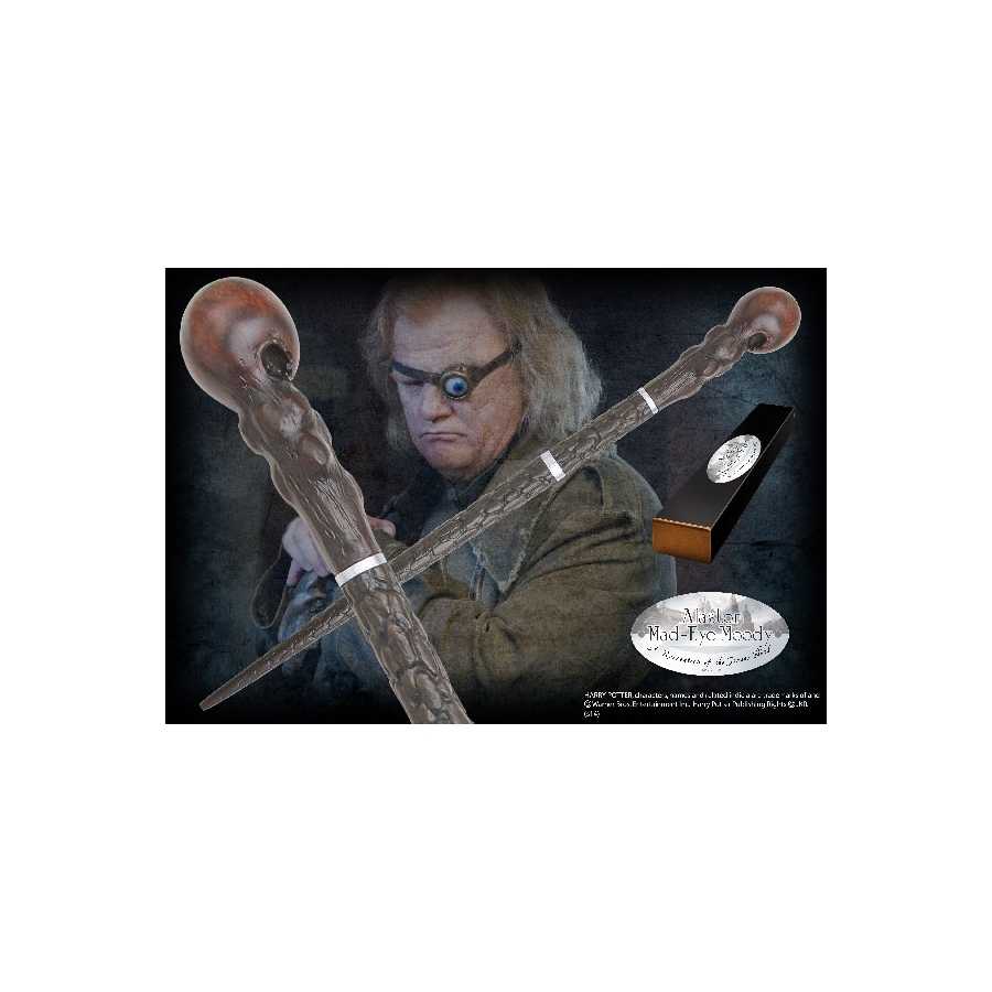 Baguette De Alastor Maugrey Fol Oeil - Collection Personnages - Harry Potter