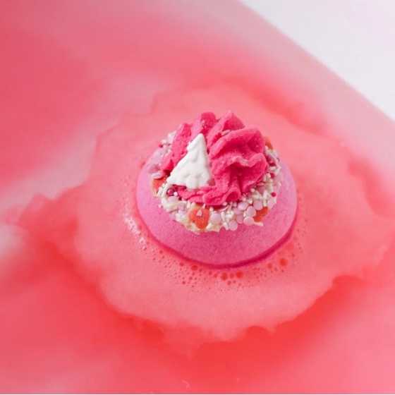 Badekugel - Pink Christmas - Bomb Cosmetics
