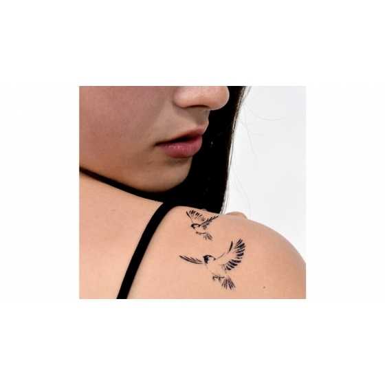 Vergänglichen Tattoos - Mini Sparrow - Sioou