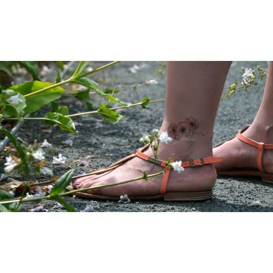 Vergänglichen Tattoos - Botanik - Sioou