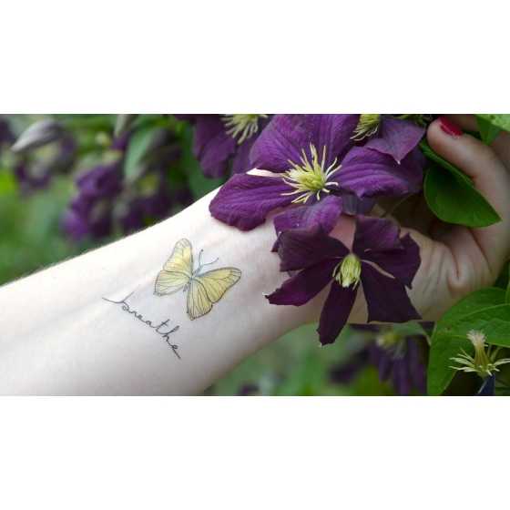 Vergänglichen Tattoos - Botanik - Sioou