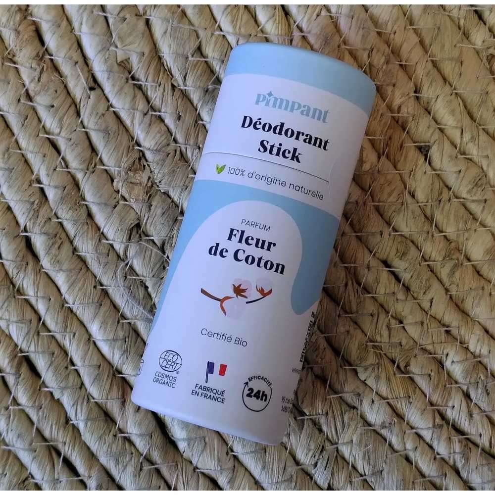 Deodorant Stick Baumwollblüte - Pimpant