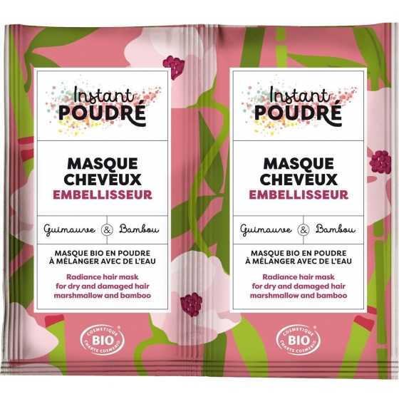 Masque Bio Cheveux Embellisseur Guimauve & Bambou - Instant Poudré