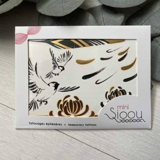 Vergänglichen Tattoos - Mini Sparrow - Sioou