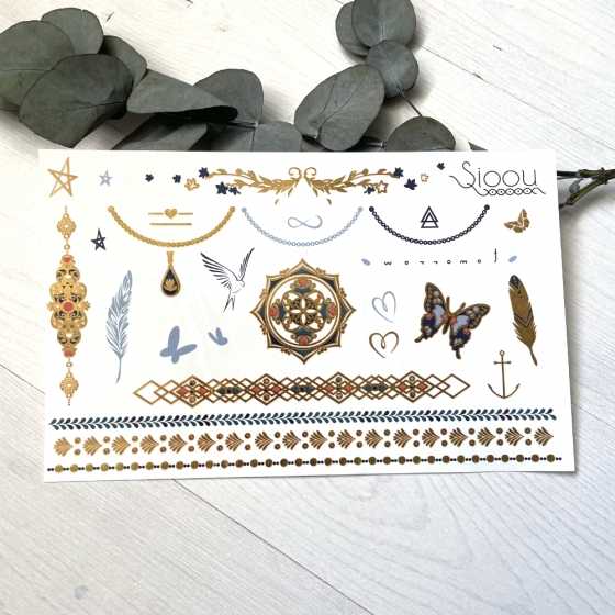 Tatouages éphémères - Les Essentiels - Sioou