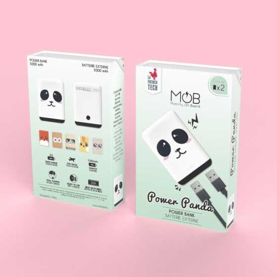 Animal Powerbank - Panda - Mob