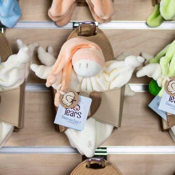 Kuscheltier Lappen orange Hut - Keptin-Jr