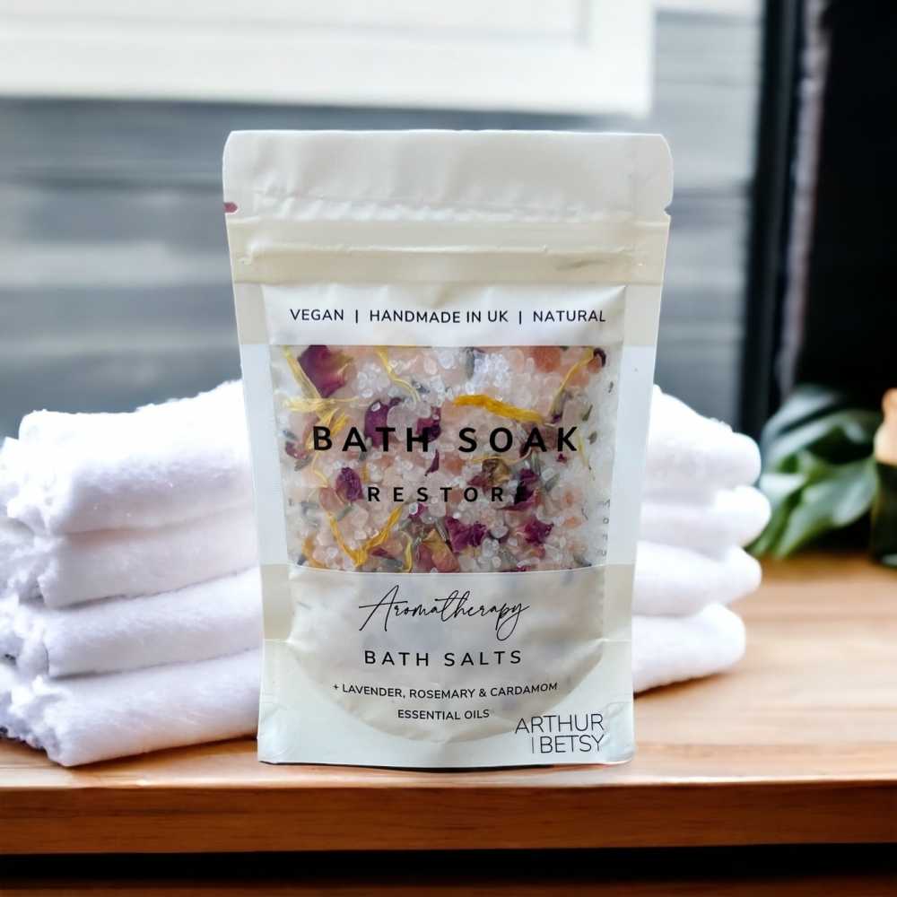 Pochette à sels de bain d'aromathérapie - Restore