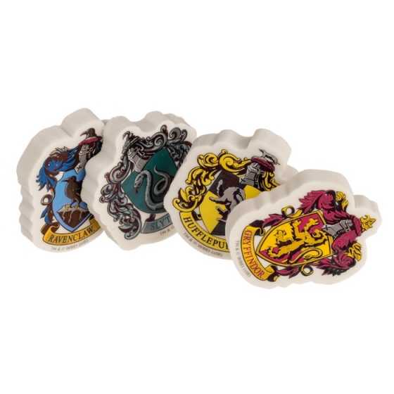 Set Gommes les 4 maisons - Harry Potter