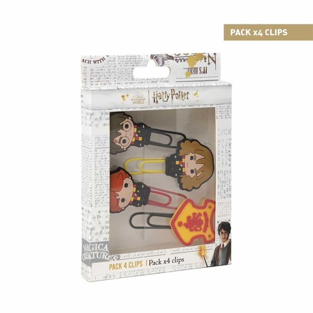 Büroklammern Set 4 Stück - Harry Potter - Chibi