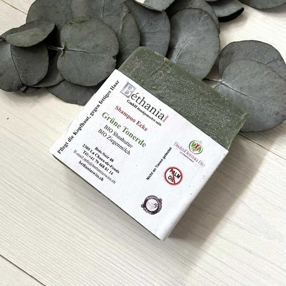 Bethania Grüner Tonerde Shampoo – Natürliches BIO Haarseife