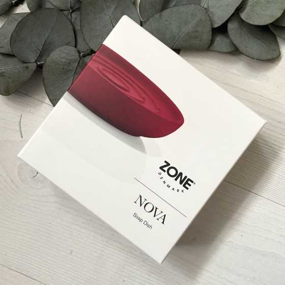 Porte-savon Nova rouge