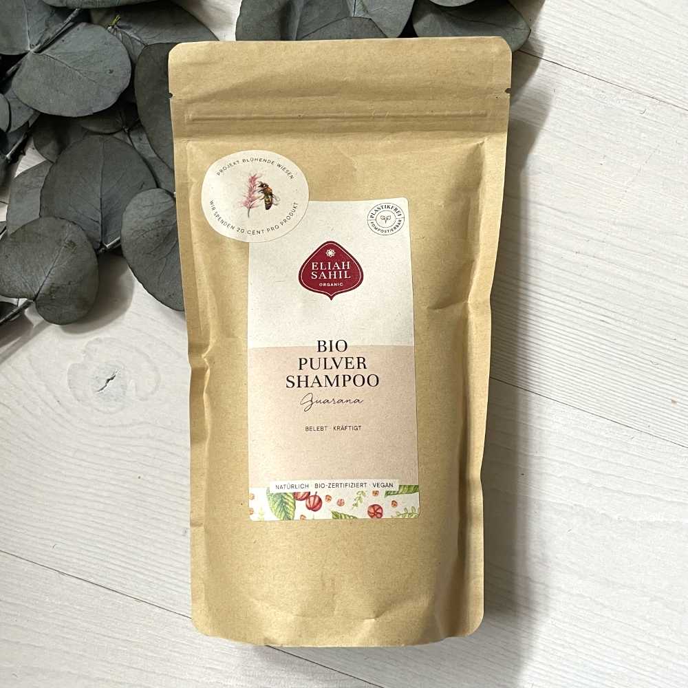 Recharge Shampooing en poudre bio Guarana - Eliah Sahil