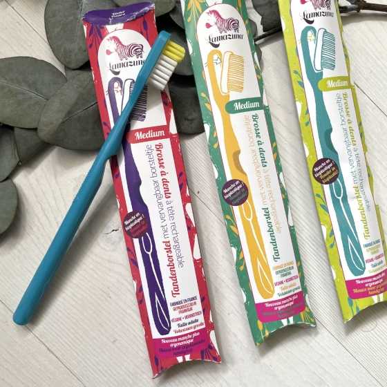 Wiederaufladbare Zahnbürste - Medium - Lamazuna