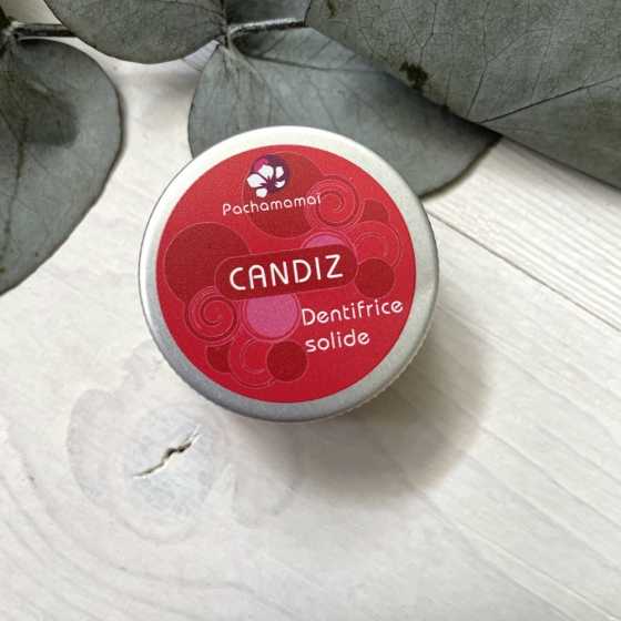 Candiz Feste Zahnpasta mit Früchten - nachfüllbare Schachtel - Pachamamaï