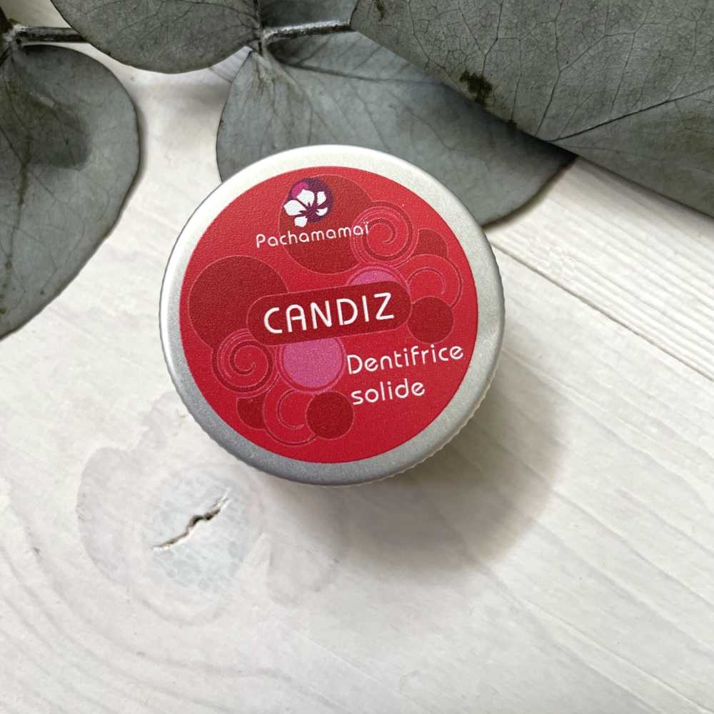 Dentifrice Solide Candiz Aux Fruits - boîte rechargeable - Pachamamaï
